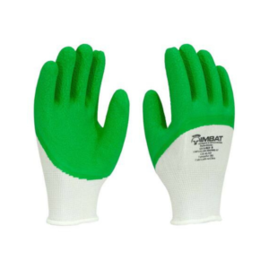 Luva Algodão com Látex Verde